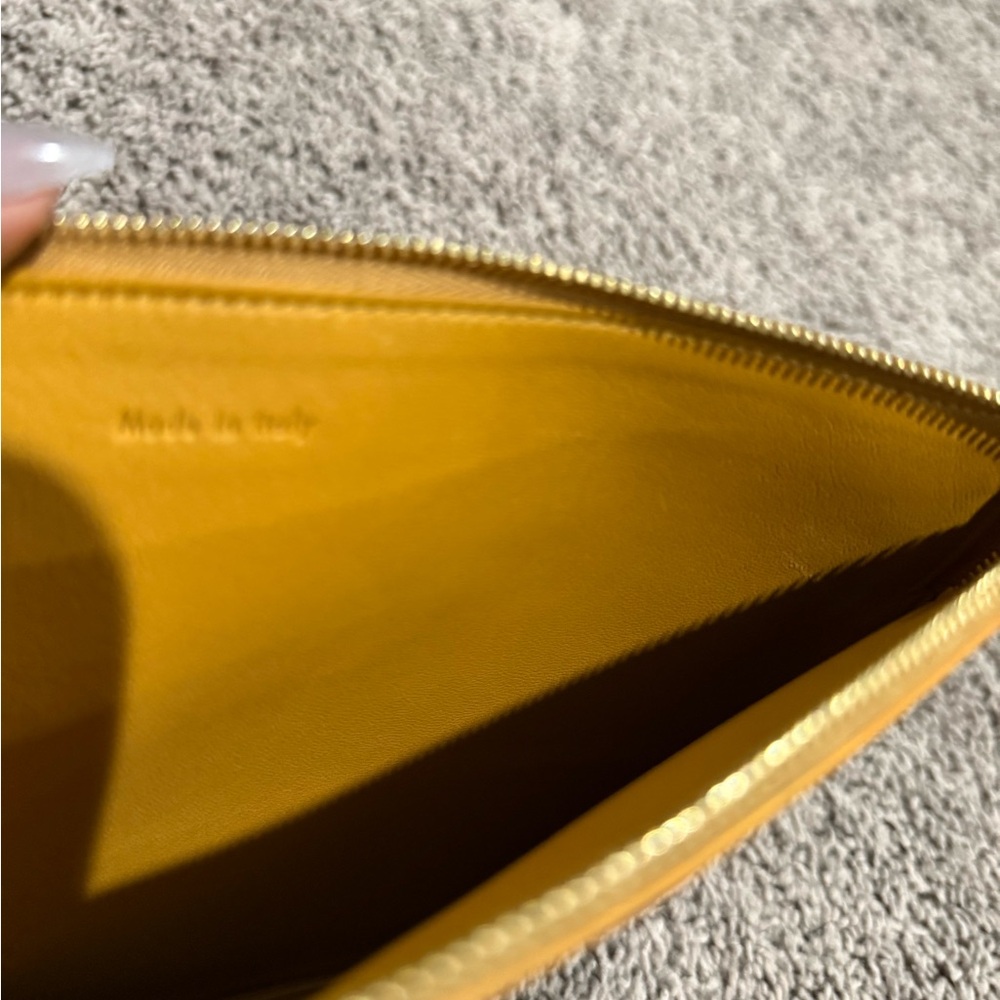 Preloved Celine Gold Leather Clutch - Picture 5 of 6